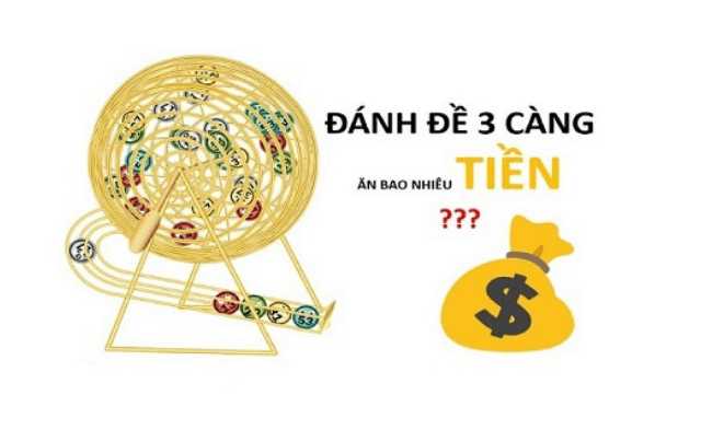 Đánh đề 3 càng được đánh giá cao về tỷ lệ ăn thưởng